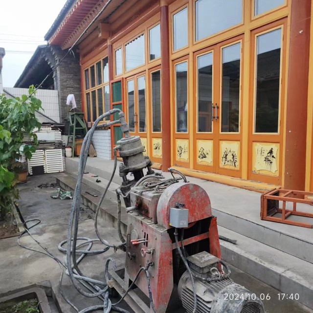 永和房屋地基沉降注浆加固施工